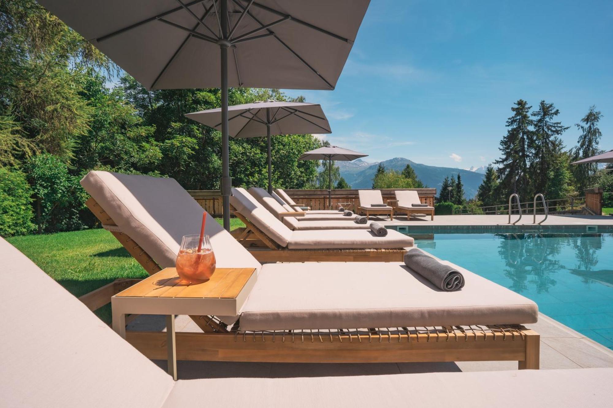 Aida Hotel & Spa - "Adults Only" Relais & Chateaux Crans-Montana Esterno foto